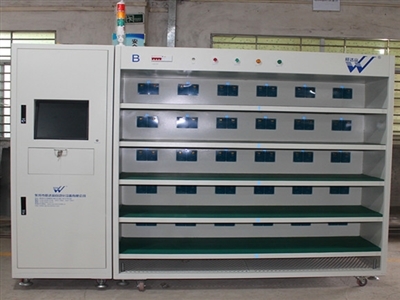 岳陽(yáng)客戶定制的兩臺(tái)電池組老化柜已發(fā)貨